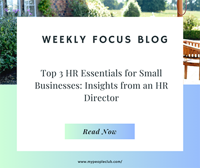 Top 3 HR Essentials for Small Businesses